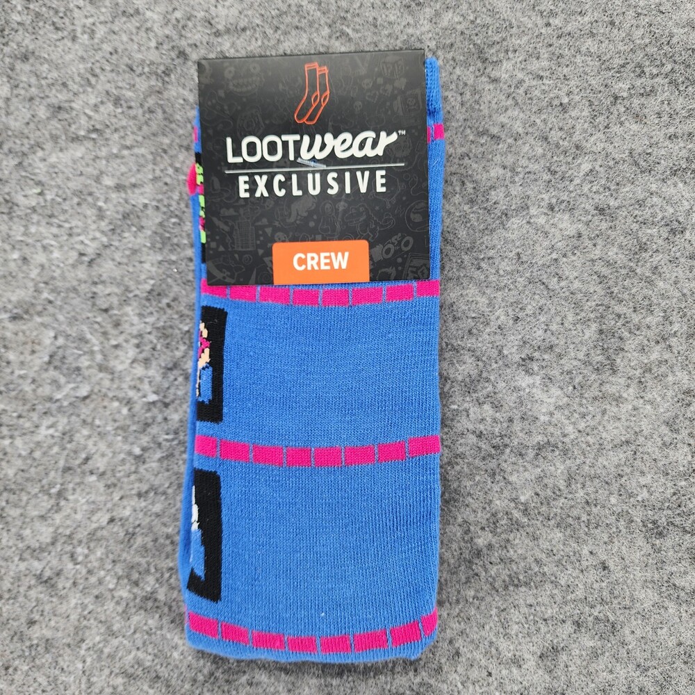 Loot Crate Masters Of The Universe Crew Socks Mens Shoe Size 6-12